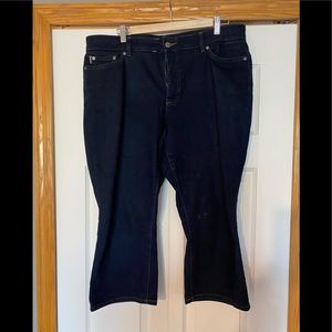 Chaps Denim Cropped Jeans Size 16